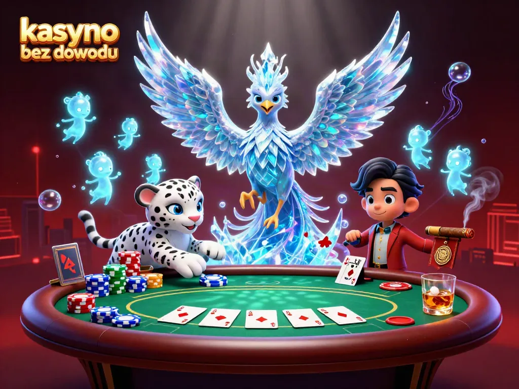 Engage in the thrilling world of kasyno bez dowodu with vibrant characters and a rich gaming atmosphere.