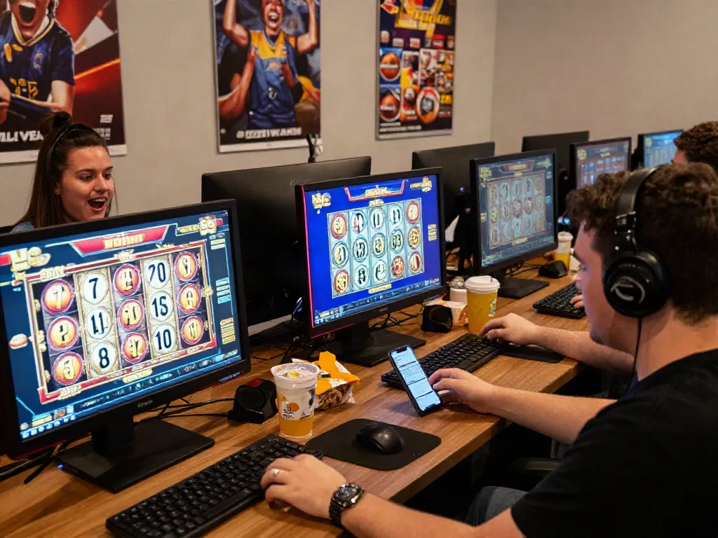 Engaged players enjoying slot88 games on mobile and desktop devices.
