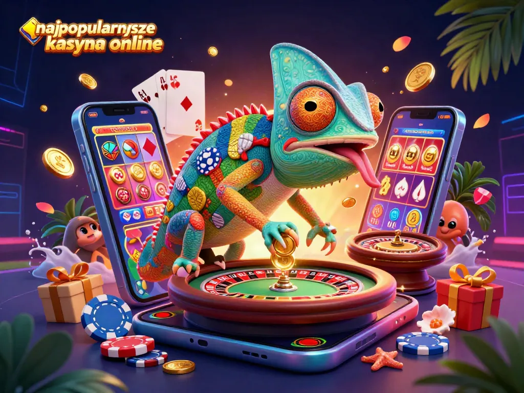 Experience najpopularniejsze kasyna online with exciting slot games, roulette, and vibrant casino visuals.