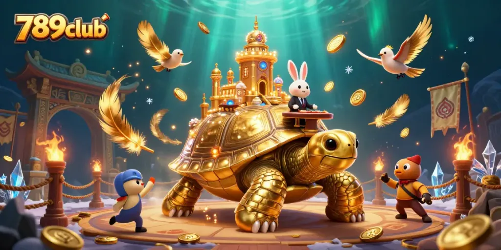 Experience thrilling gameplay and vibrant visuals at 789club, featuring epic casino elements.