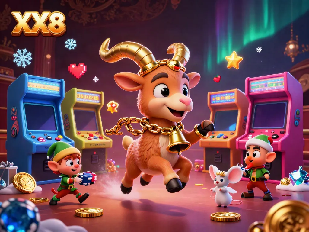 Experience the thrill of XX8's holiday-horror casino with spunky characters and dynamic game elements!