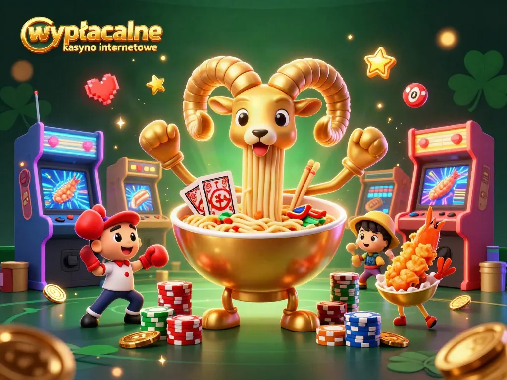 Engage with top wypłacalne kasyno internetowe action featuring a vibrant casino-themed illustration.