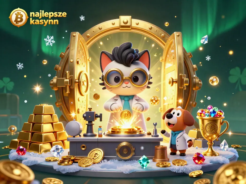 Experience thrilling wins at the najlepsze kasyno bitcoin with a mad scientist and golden treasures.