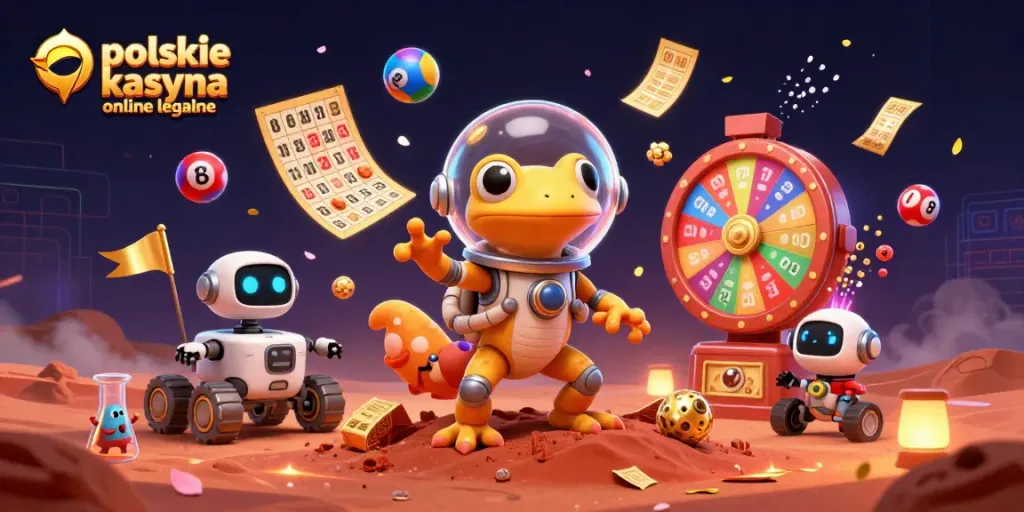 Play exciting games at polskie kasyna online legalne while discovering a vibrant casino on Mars.