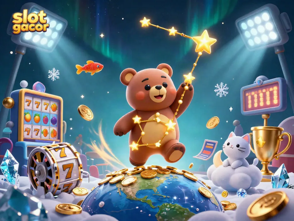 Experience winning streaks in slot gacor while enjoying vibrant 3D cartoon action.