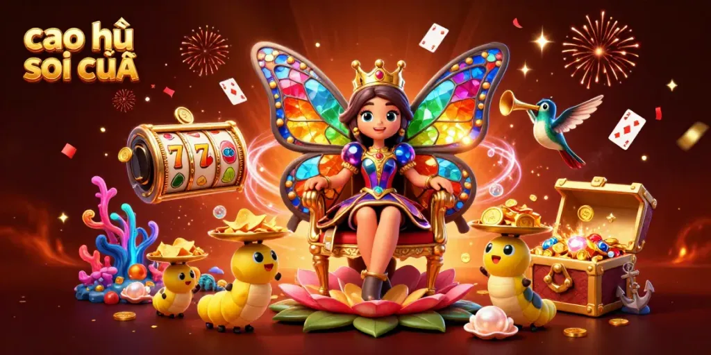 Experience fun and strategies with cao thủ soi cầu in this vibrant casino scene.