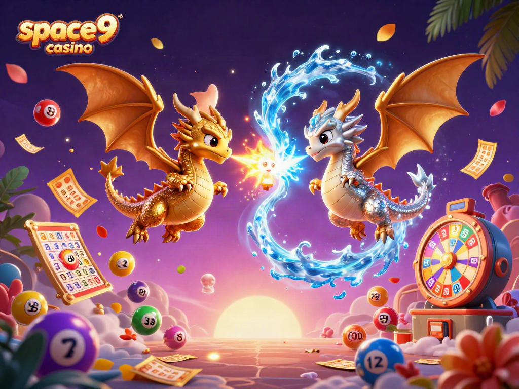 Engage in thrilling gameplay at space9 casino with dynamic dragons and lively lottery elements.