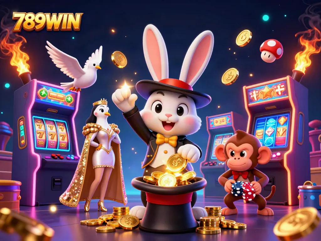 Enjoy thrilling gaming action with 789WIN in a vibrant casino world of magic and excitement.