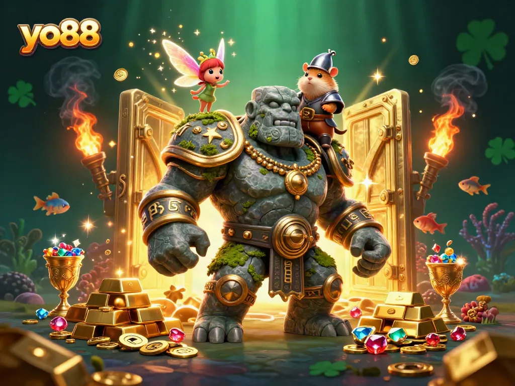 Engage in the underwater adventure of yo88 with dynamic sea creatures and treasure-filled excitement.
