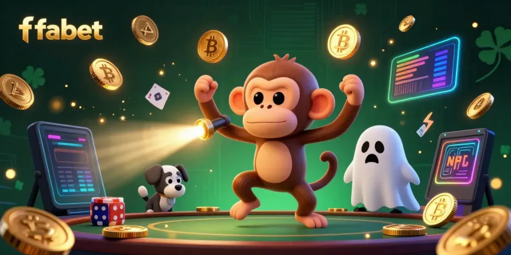Experience the enchanting world of fabet in this vibrant 3D casino featuring playful characters and captivating elements.