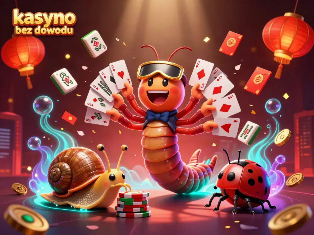 Experience the thrill of kasyno bez dowodu with dynamic characters and vibrant casino elements.