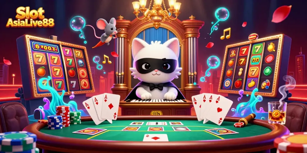 Experience thrilling gameplay with Slot AsiaLive88 featuring jackpots and vibrant casino elements.