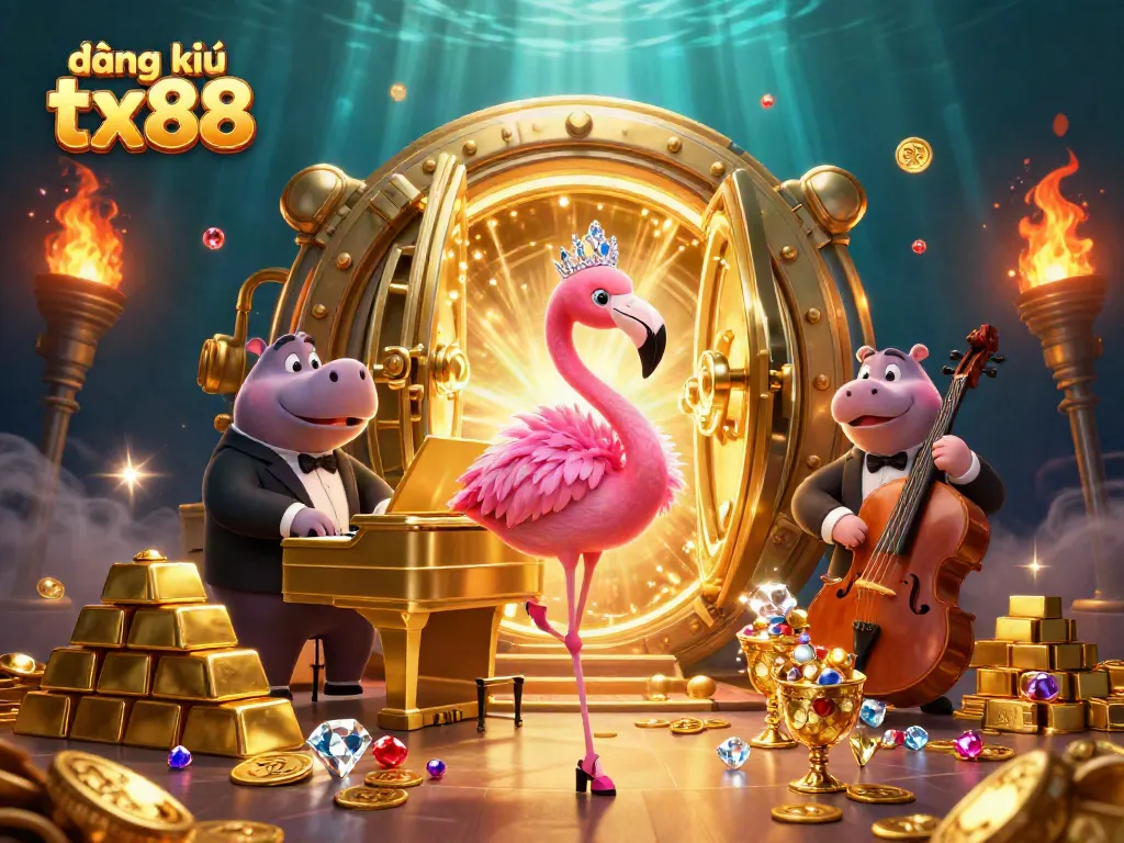 Experience đăng ký tx88 with vibrant casino elements and dynamic characters in this engaging artwork.